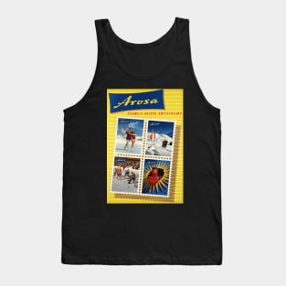 Arosa,Switzerland, Ski Travel Poster Tank Top